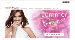 Desktop Screenshot of ellenwille.com