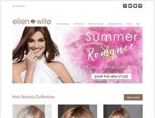 Tablet Screenshot of ellenwille.com